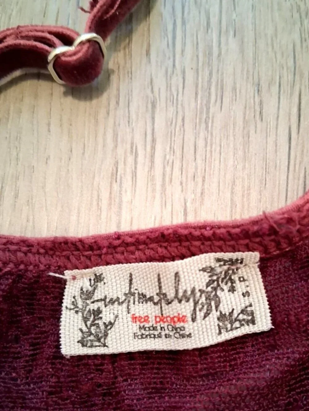 Free People Intimately About Last Night Purple Velvet Corset Tank Top Size Small